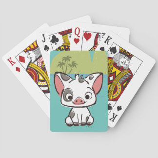 Moana | Pua The Pot Bellied Pig  Playing Cards