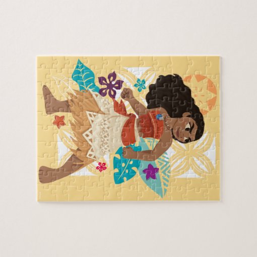 Moana Ready For Adventure Jigsaw Puzzle Zazzle