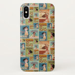 Moana | Retro Poster Pattern iPhone X Case
