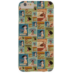 Moana | Retro Poster Pattern Barely There iPhone 6 Plus Case