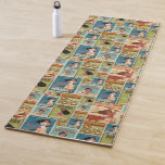 Moana | Retro Poster Pattern Yoga Mat