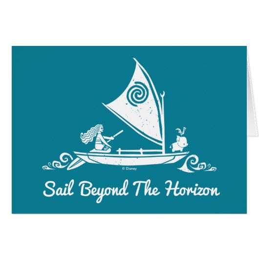 Moana | Sail Beyond The Horizon Cards (Front Horizontal)