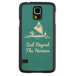 Moana | Sail Beyond The Horizon Carved Maple Galaxy S5 Slim Case