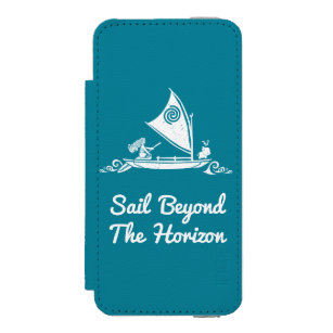 Moana   Sail Beyond The Horizon iPhone SE/5/5s Wallet Case