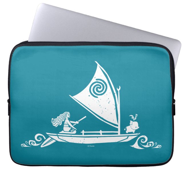 Moana | Sail Beyond The Horizon Laptop Sleeve (Front)