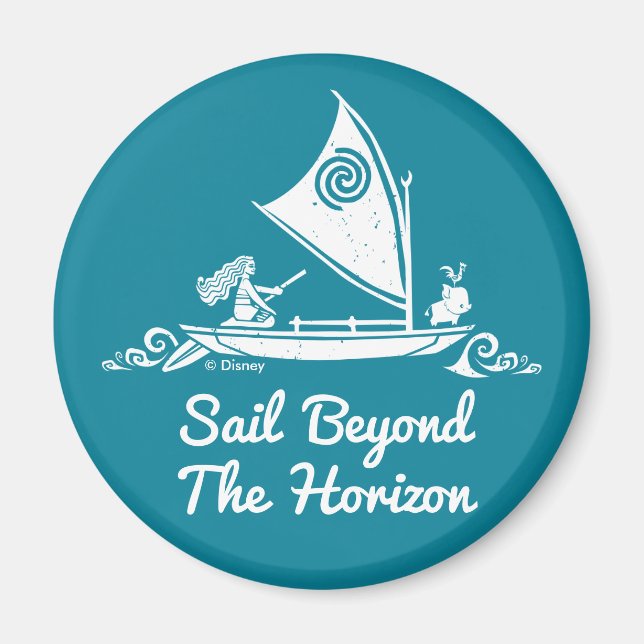 Moana | Sail Beyond The Horizon Magnet (Front)