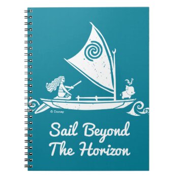 Moana | Sail Beyond The Horizon Notebook by Moana at Zazzle
