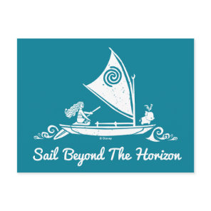 Moana | Sail Beyond The Horizon Postcard