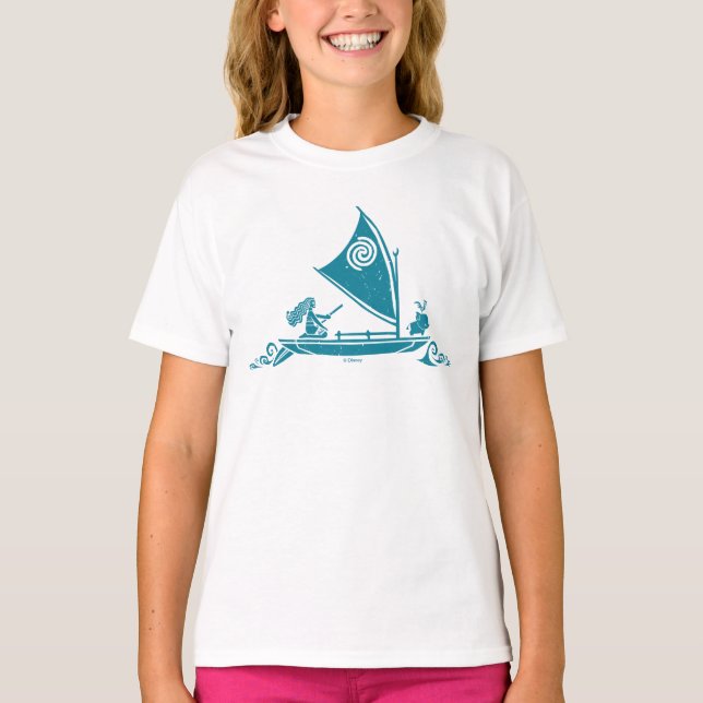 Moana | Sail Beyond The Horizon T-Shirt (Front)