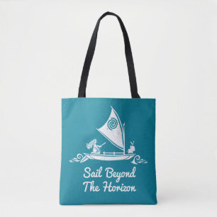 Moana Sail Beyond The Horizon Tote Bag