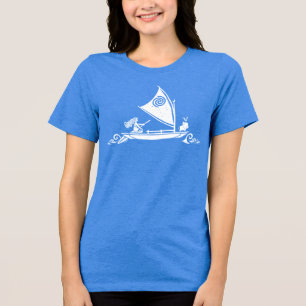 Moana   Sail Beyond The Horizon Tri-Blend Shirt