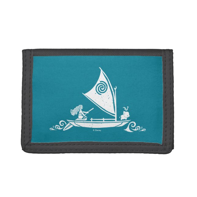 Moana | Sail Beyond The Horizon Tri-fold Wallet (Front)