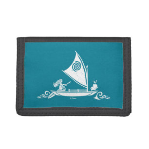 Moana Sail Beyond The Horizon Trifold Wallet