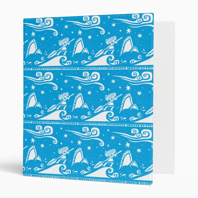 Moana | Sail By The Stars - Pattern Binder (Front/Inside)