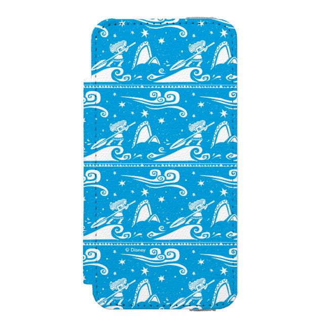 Moana | Sail By The Stars - Pattern Incipio iPhone Wallet Case (Folio Front)