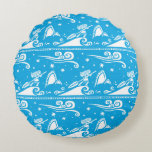 Moana | Sail By The Stars - Pattern Round Pillow