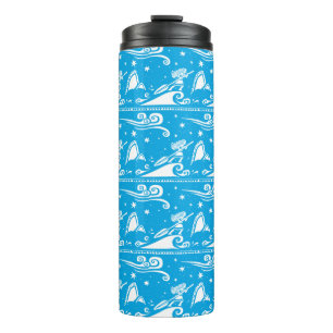 Moana Sail By The Stars - Pattern Thermal Tumbler