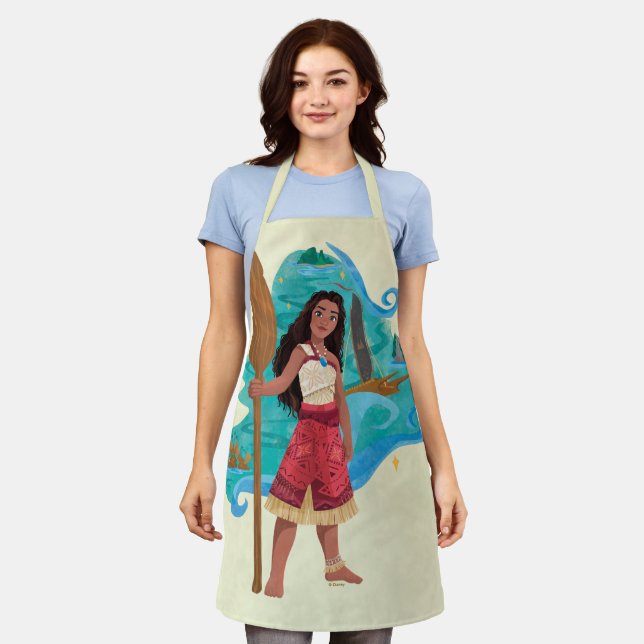 Moana Sailing Spirit Apron (Worn)