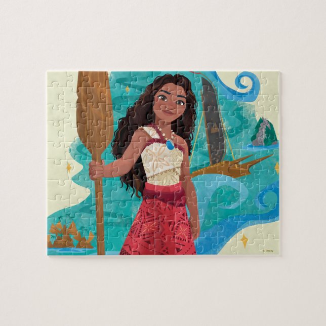 Moana Sailing Spirit Jigsaw Puzzle (Horizontal)