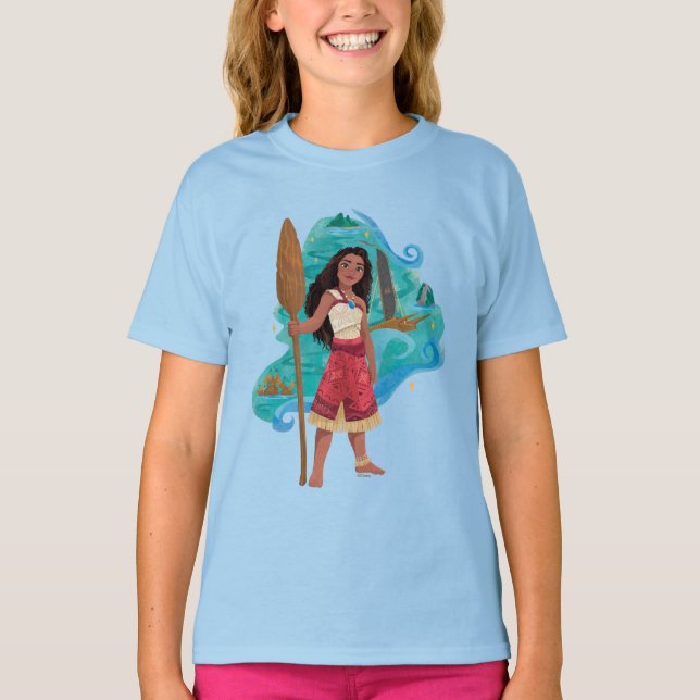 Moana Sailing Spirit T-Shirt (Front)