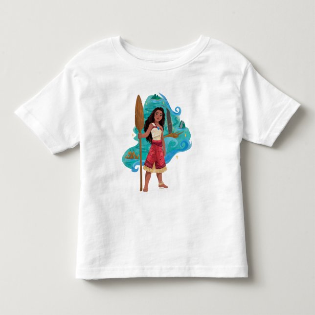 Moana Sailing Spirit Toddler T-shirt (Front)
