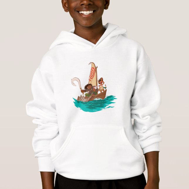 Moana | Set Your Own Course Hoodie (Front)