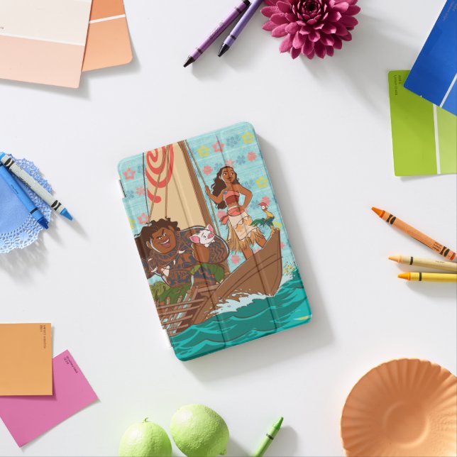 Moana | Set Your Own Course iPad Mini Cover (In Situ)