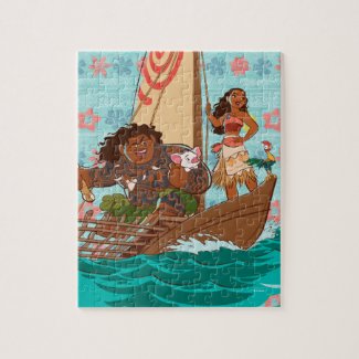 Moana | Set Your Own Course Jigsaw Puzzle