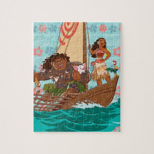 Moana  Set Your Own Course Jigsaw Puzzle