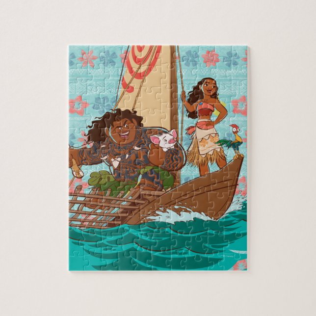 Moana | Set Your Own Course Jigsaw Puzzle (Vertical)