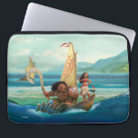 Moana | Set Your Own Course Laptop Sleeve<br><div class="desc">Sail across the Pacific Ocean with Disney's Moana, an adventurous and headstrong young girl who strives to save the people of Motunui. Accompanied by the mighty Maui and her playful companions Pua and Heihei, this ocean princess is unstoppable! The intricate island style art work on this enchanting design will capture...</div>