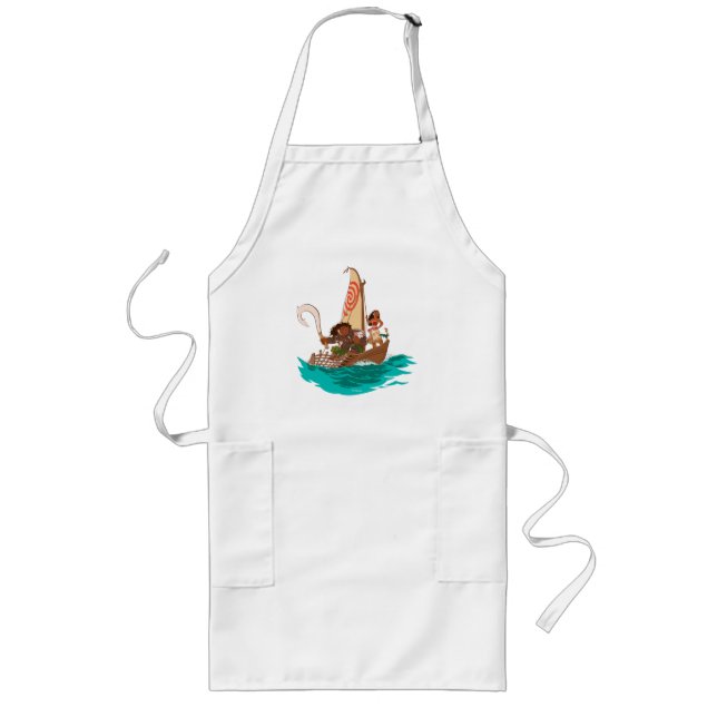 Moana | Set Your Own Course Long Apron (Front)