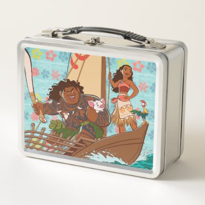 Moana | Set Your Own Course Metal Lunch Box