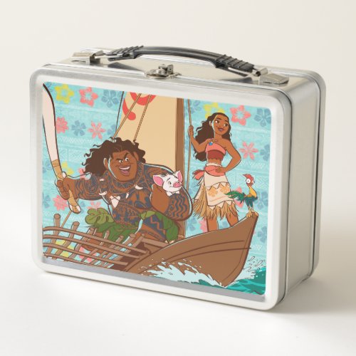 Moana  Set Your Own Course Metal Lunch Box