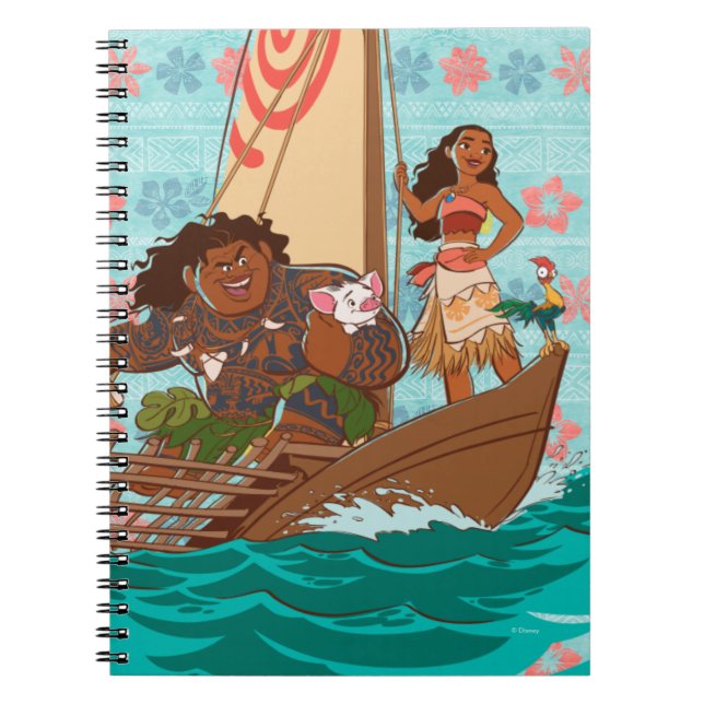 Moana | Set Your Own Course Notebook (Front)