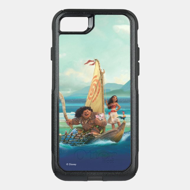 Moana | Set Your Own Course Otterbox iPhone Case (Back)