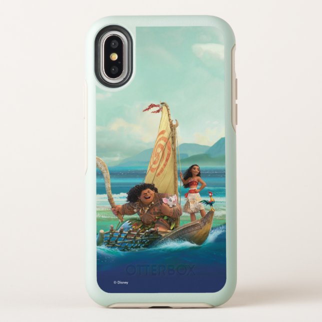 Moana | Set Your Own Course Otterbox iPhone Case (Back)