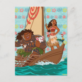 Moana | Set Your Own Course Postcard by Moana at Zazzle