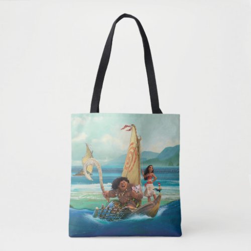 Moana  Set Your Own Course Tote Bag