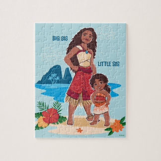Moana & Simea: Big Sis Little Sis Jigsaw Puzzle