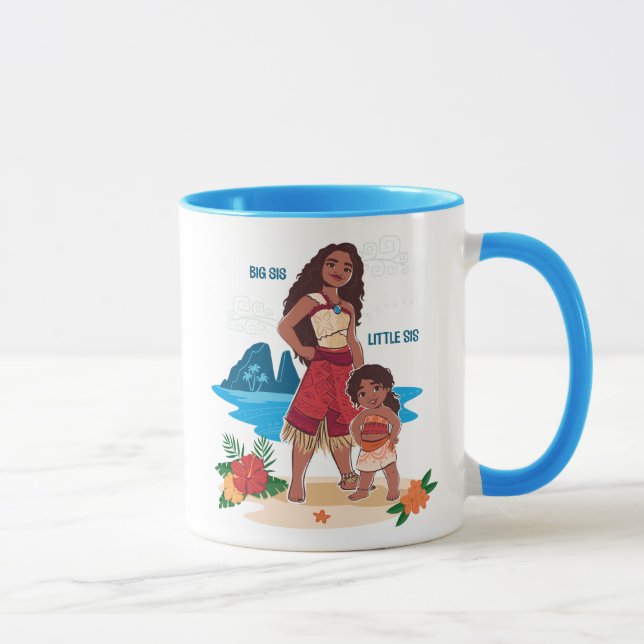 Moana & Simea: Big Sis Little Sis Mug (Right)