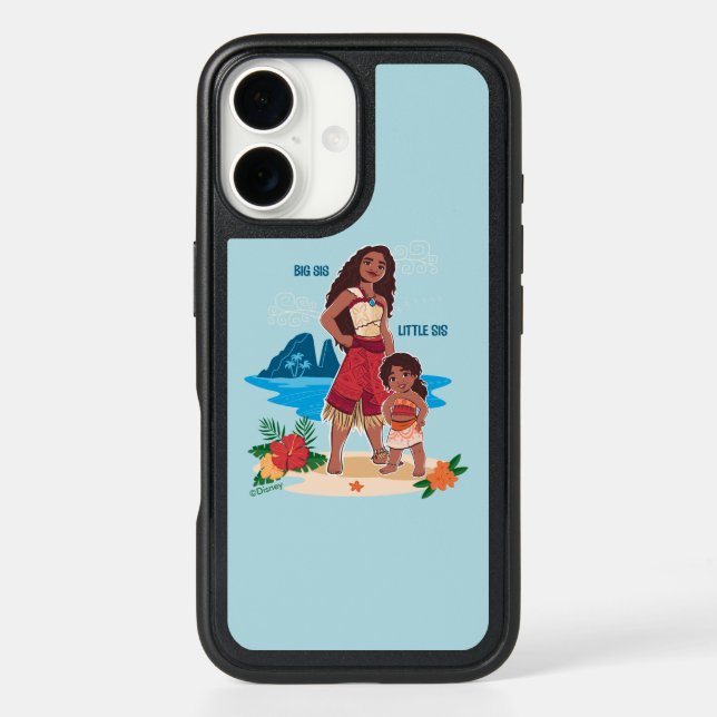 Moana & Simea: Big Sis Little Sis Otterbox iPhone Case (Back)