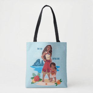 Moana & Simea: Big Sis Little Sis Tote Bag