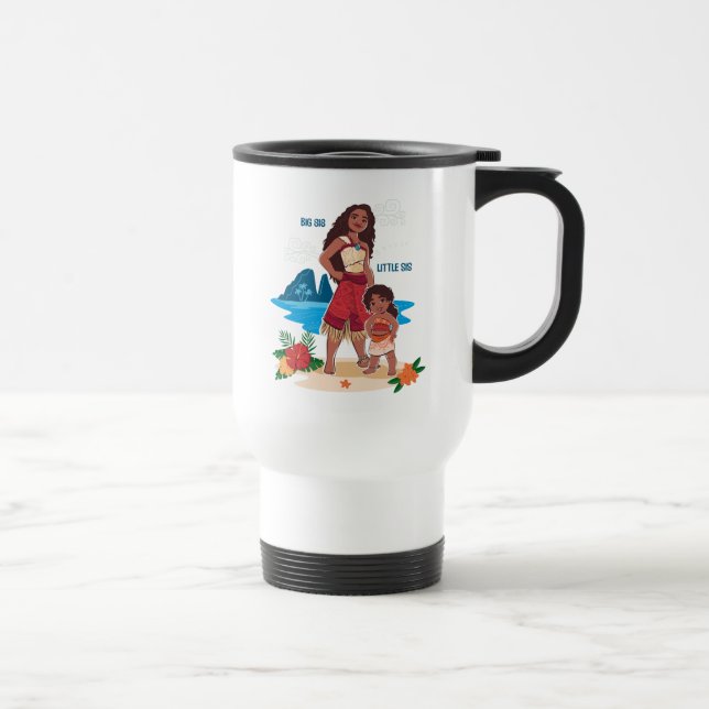 Moana & Simea: Big Sis Little Sis Travel Mug (Right)