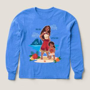 Moana & Simea: Big Sis Little Sis Tri-Blend Shirts