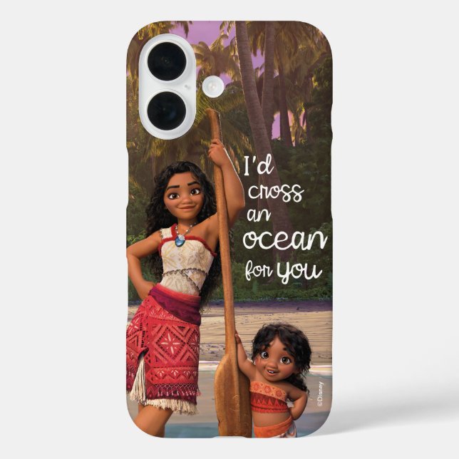 Moana & Simea: I'd Cross an Ocean For You Case-Mate iPhone Case (Back)