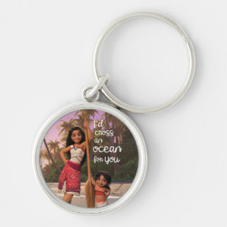 Moana & Simea: I'd Cross an Ocean For You Keychain