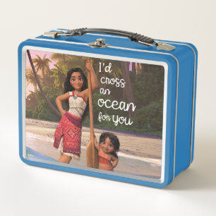 Moana & Simea: I'd Cross an Ocean For You Metal Lunch Box