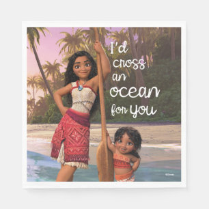 Moana & Simea: I'd Cross an Ocean For You Napkins