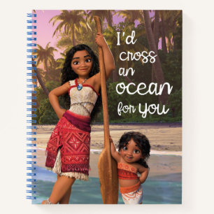 Moana & Simea: I'd Cross an Ocean For You Notebook